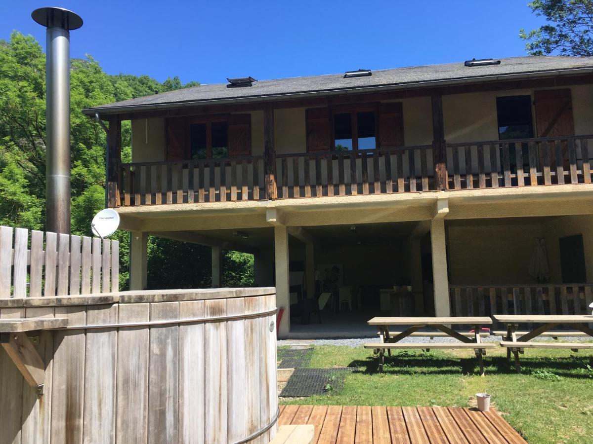 Les Marmottes Pour 12 Avec Bain Nordique Privatif Villa Camous Exterior foto