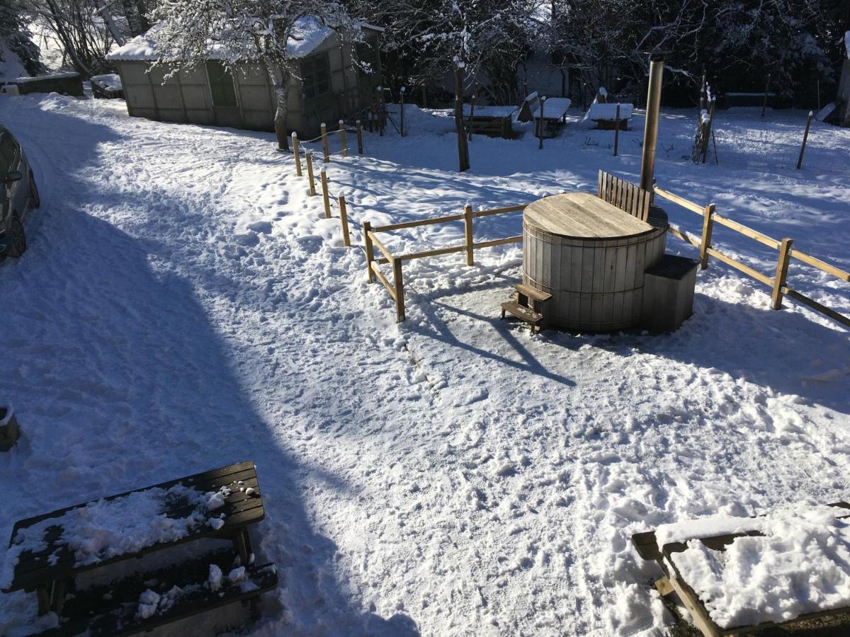 Les Marmottes Pour 12 Avec Bain Nordique Privatif Villa Camous Exterior foto