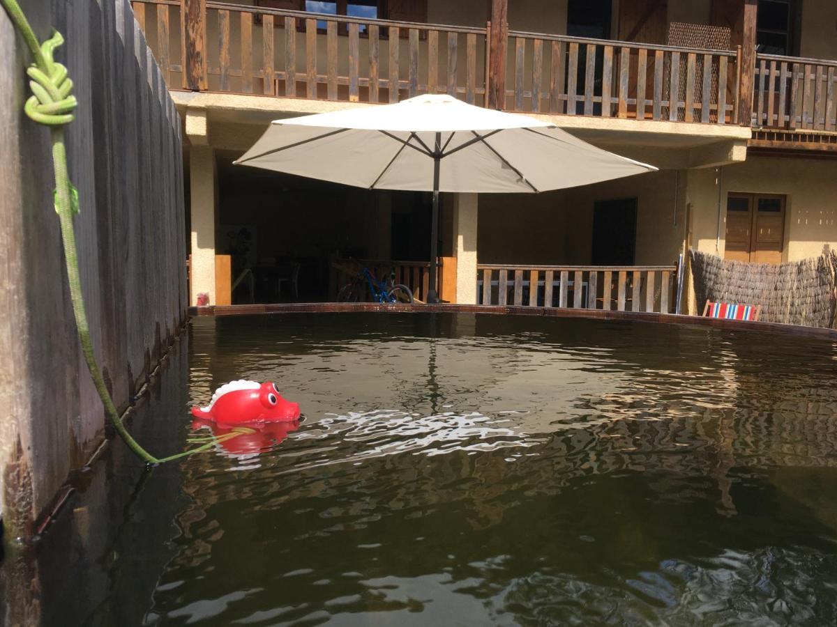 Les Marmottes Pour 12 Avec Bain Nordique Privatif Villa Camous Exterior foto