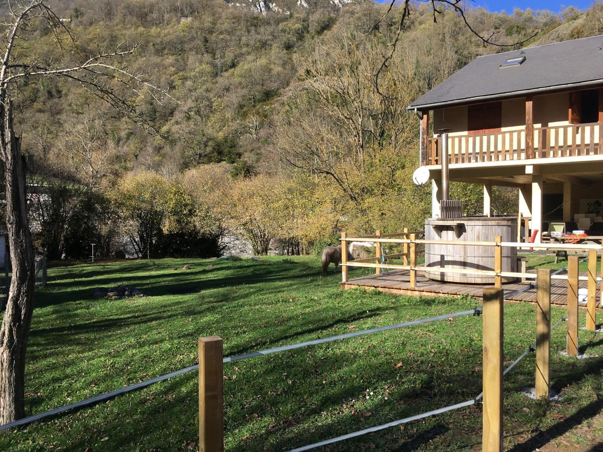 Les Marmottes Pour 12 Avec Bain Nordique Privatif Villa Camous Exterior foto